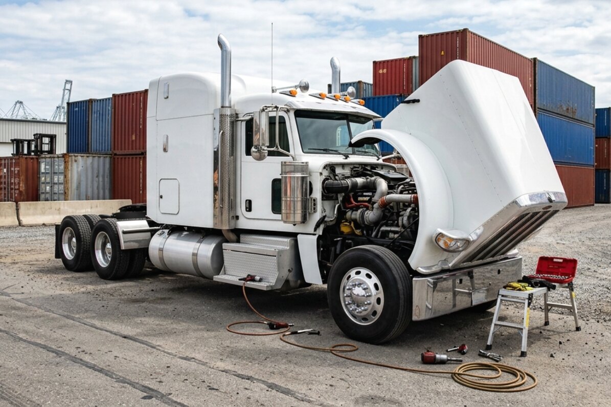 heavy duty truck repair service truck in Newark NJ